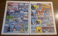 Fairly Odd Parents Nickelodeon Comic Print Ad 2008 16x11 Promo Wall 