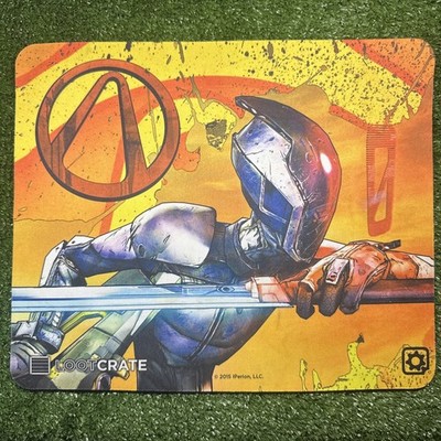 Borderlands Zero Mouse Pad Gaming Mat Loot Crate 10'' x 12''