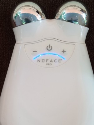 NuFace Trinity Microcurrent Facial Toning Device with Charger And Original Box