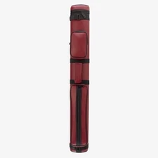 Pro Series PR22VRD 2Bx2S Red Billiards Pool Cue Stick Case w/ Shoulder Strap
