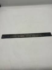 Vintage The McAlester Fuel Co. 15&rdquo; Wood Ruler Largest Distributor Oil Coal