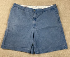 Murrays Toggery Shop Shorts Mens Size 42 Blue Nantucket Reds Chino Cotton Hiking