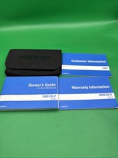 2020 Honda CR-V Hybrid Owners Manual With Case factory set