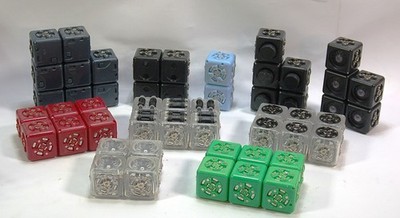 Huge Lot of Cubelets Modular Robotic STEM Learning Blocks 69 pieces