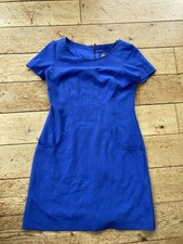 Vince Camuto Blue Office Workwear Dress Faulty Size 8