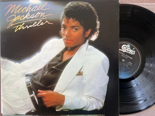 Michael Jackson -Thriller Epic LP QE 38112 First pressing. no proucer credit NM