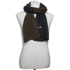 Anya Hindmarch x Uniqlo, Schal, Unisex (Erwachsene), Grau/Grün, 190 cm, 40 #8Nx