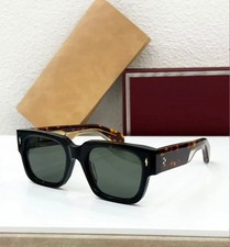 JACQUES MARIE MAGE ENZO Handcrafted Square Sunglasses Unisex-JMM