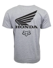 HONDA MOTOR SPORT RACING COLAB GRAPHIC T SHIRT GRAY