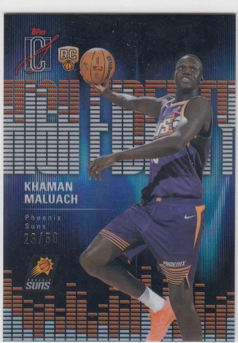 2025 Topps Signature Khaman Maluach Orange (RAW)
