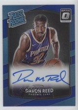 2017 Donruss Optic Rated Rookie Blue Prizm Signatures 17/49 Davon Reed Auto 2d9
