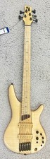 Ibanez SR5FMDX2NTL Premium 5-String Bass Guitar w/Bag, Natural Low Gloss