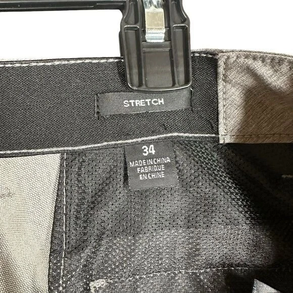 Pantalones Cortos Kenneth Cole 34 Gris Elastizados Informales Cómodos Para Hombre Foto 4 de 4