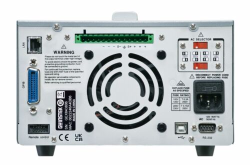 GW Instek GPP-3610H Single-Channel Programmable DC Power Supply 1mV/0.2mA - Picture 3 of 4