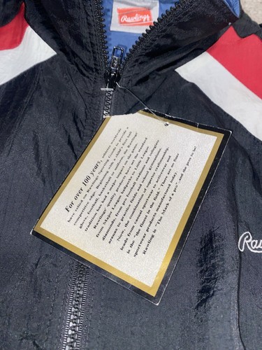 Vintage Rawlings Jacke mit Hide Away Kapuze Gr. Large - Bild 4 von 16