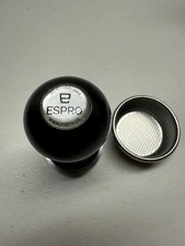 Espro 30lb Calibrated Coffee Tamper Flat with Coffee Filter Basket