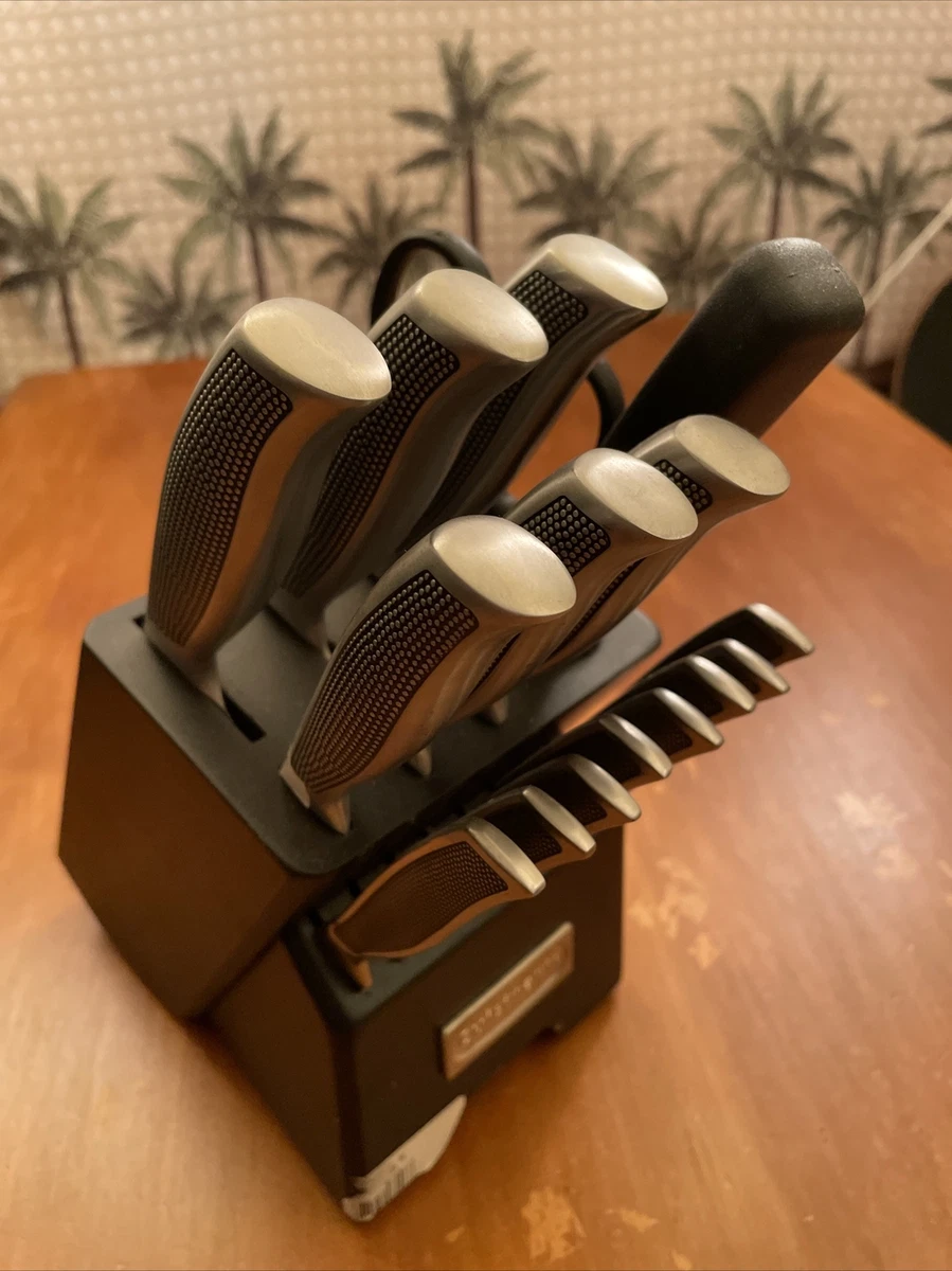 Cuisinart Classic Stainless Steel 17-Piece Knife Block Set