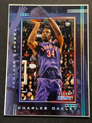 Box 2: 01-02 Fleer Genuine BORDERED PROOF Charles Oakley Raptors