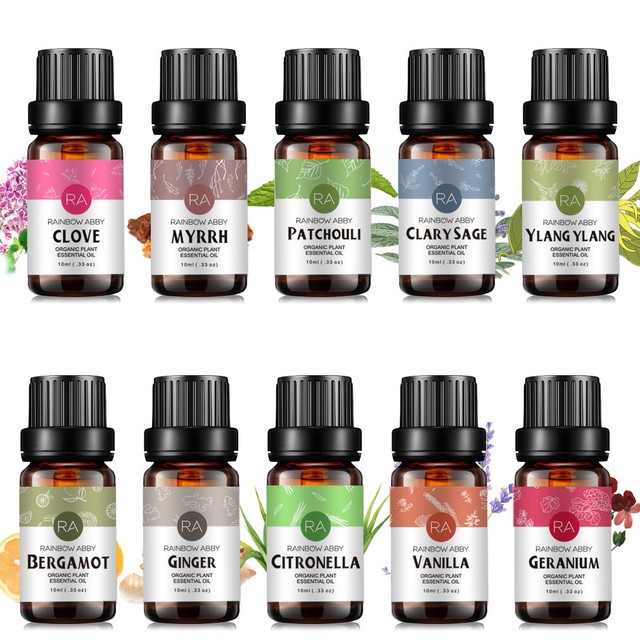 Aromatherapy Essential Oils 10ml Fragrance oils for Valentine's Day