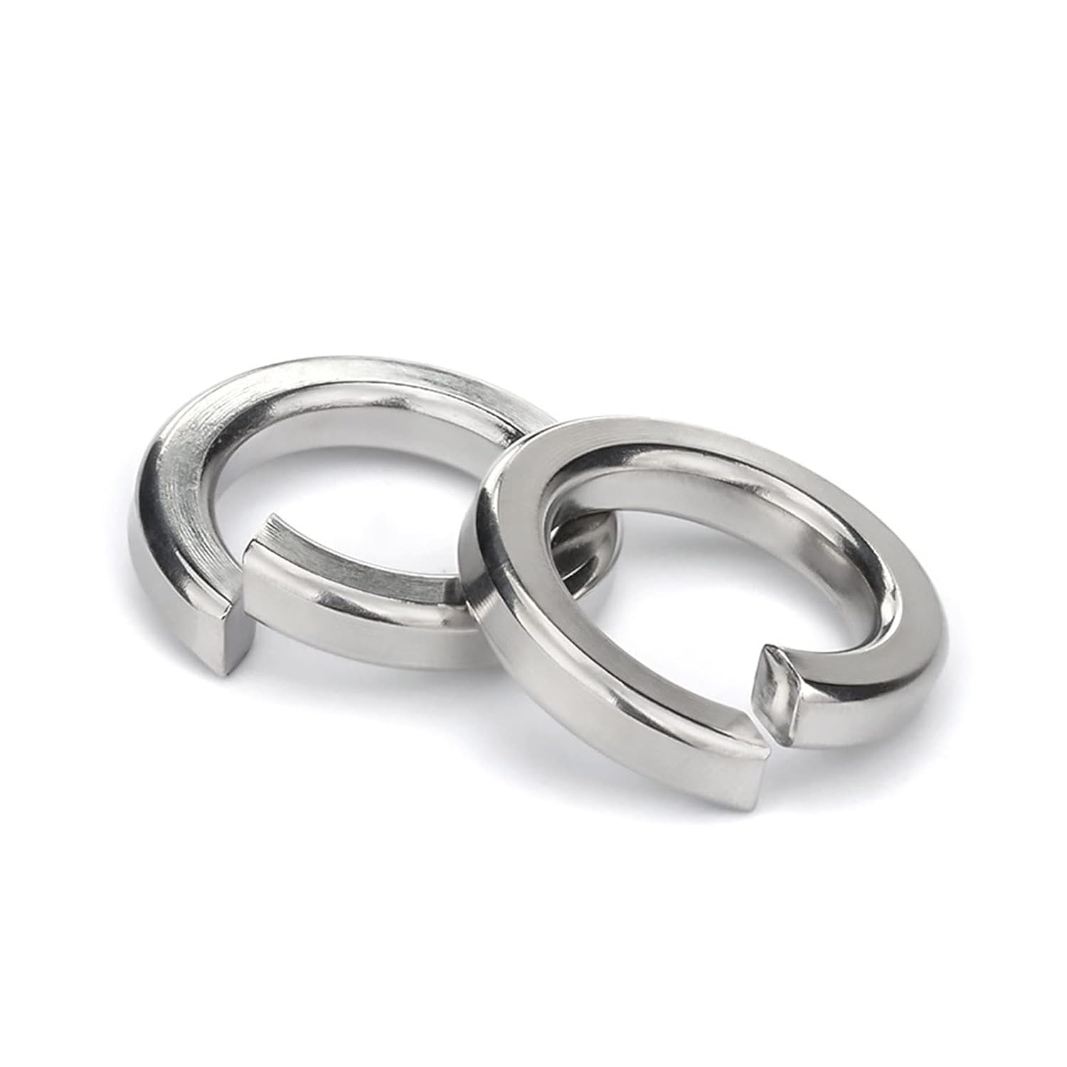 #10 Split Lock Washer, 18-8 (304) Stainless Steel Spring Lock Washer Elastic Ga