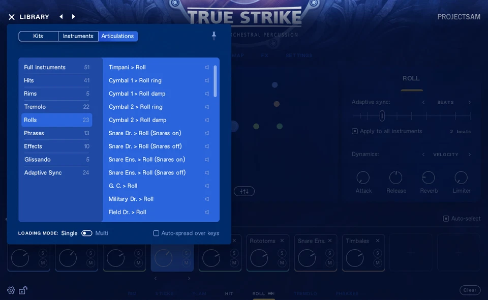 ProjectSAM True Strike 1 (Version 2) Percussion Native Instruments Kontakt - Image 4 of 4