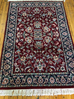 Indian Handknotted Woollen Carpet