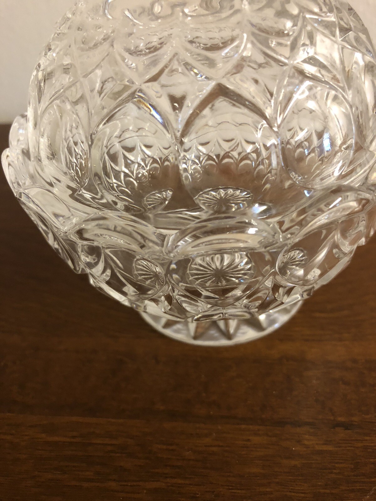 Vita Nachtmann Bleikristall 24 Lead Crystal Covered Candy Dish