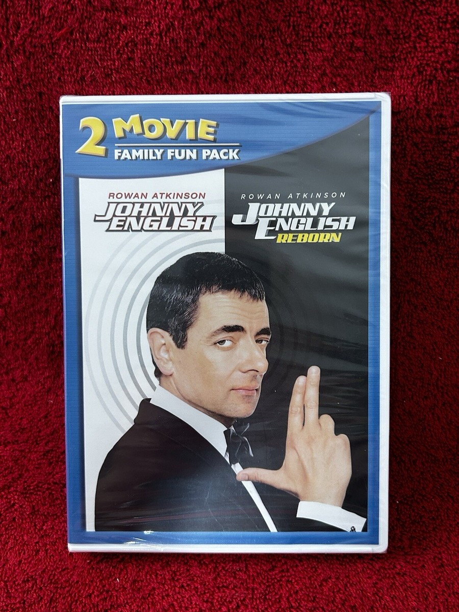 EQWEL ENGLISH 2 幼児向け DVD Johnny English & Reborn 2-Movie Family Fun Pack [DVD] New