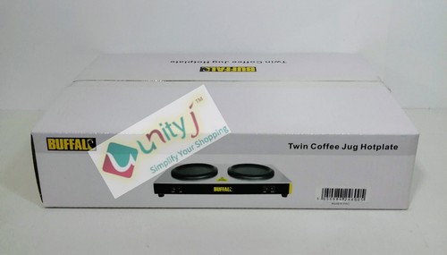 Buffalo Twin Coffee Jug Hot Plates L413 – Independent Hotplate Control, Stain... - Picture 2 of 4