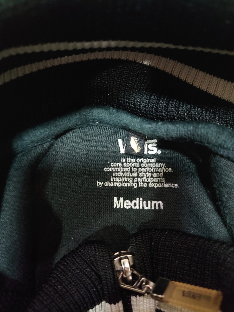 00s vans ベロア track jacket Lサイズ リブライン 人気】VANS バンズ トラックジャケット ベロア 刺繍ロゴ 2本
