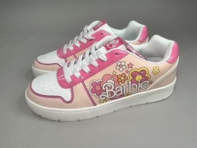 Barbie Sneakers Skater Tennis Shoes Pink 2024 New Women's 10 Mattel 