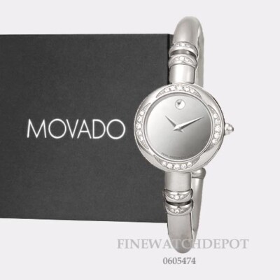 Authentic Movado Diamond Bangle Watch Movado Bold Women main image 4