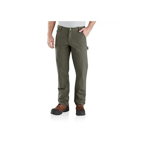 Carhartt Loose Original Fit Double Knee Work Pant in Moss Men's Size 40x30