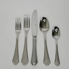 Oneida Sant' Andrea Satin Rossini 5 Piece Place Setting Stainless Flatware