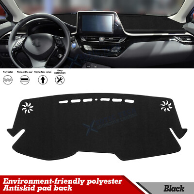 Dash Cover Antiskid Dashboard Mat Protector Sunshade For Toyota CHR 2017-2022