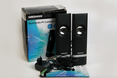 Lautsprecher Multimedia PC Laptop Medion E83044 PC Boxen 2x5W OVP/ Bedienung