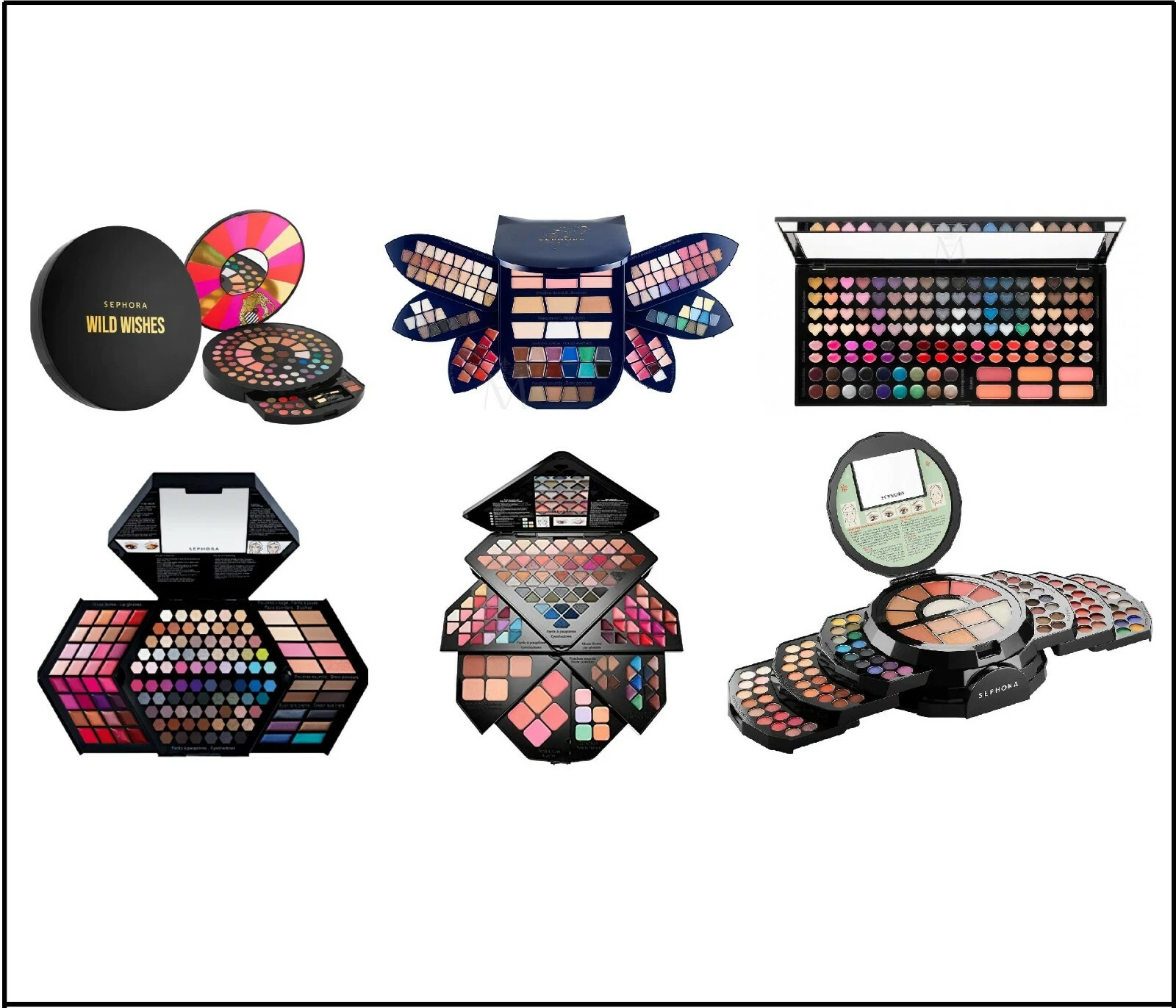 Sephora Collection Blockbuster Holiday Makeup Palette Gift Set Kit YOU CHOOSE
Opens in a new window