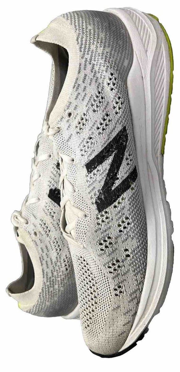 New Balance 890 V7 White Grey Running Sneaker Shoes Men's Size 13