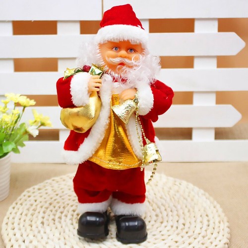 Electric Santa Claus Christmas Xmas Music Figurine Party Decor MK - Picture 5 of 11