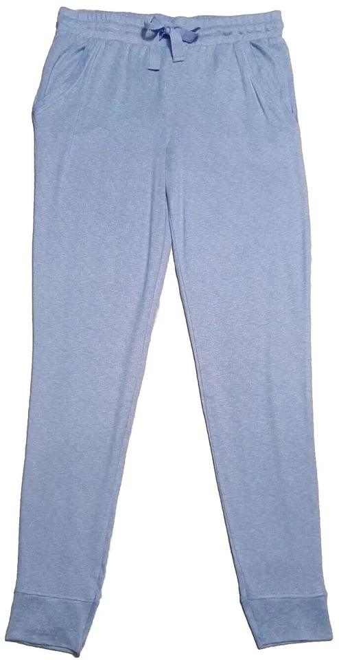 Nuevo con etiquetas Pantalones Jogger Jaclyn Intimates Talla M WHISPERLUXE Ropa de Salón Pkts Azul Jaspeado Foto 4 de 4