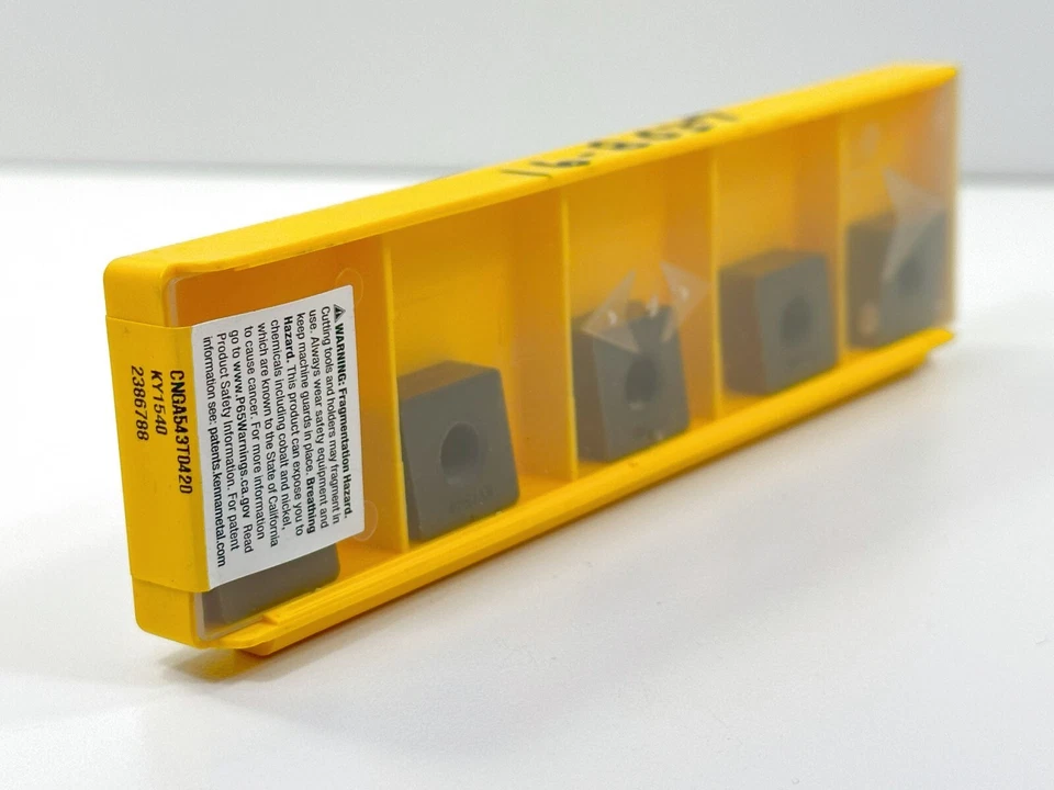 Новые керамические вставки KENNAMETAL CNGA543T0420 класс 2386788 KY1540 5 шт. - Изображение 2 из 2