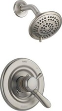 Delta Faucet Lahara 17 Series Dual-Function Shower Faucet Set Brushed Nickel,...