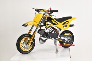 yellow mini bike