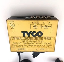 Vintage Tyco HO Electric Power Pack - Hobby Transformer Model 889V