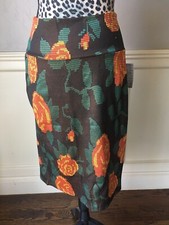 New L LULAROE CASSIE Pencil Skirt LARGE Yoga Waist Band, NWT Fast shipping