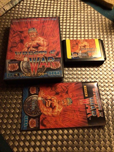 WRESTLE WAR SEGA MEGADRIVE PAL MULTI D'Occasion Complet EUR WRESTLE WAR SEGA MEGADRIVE PAL MULTI D'Occasion Complet EUR