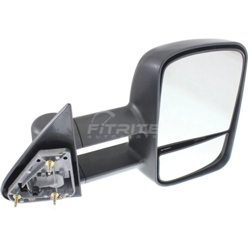 Espejo de remolque derecho y derecho ajuste manual manual plegable texturizado Gmc Yukon para 00-06 Foto 4 de 4