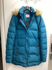 Mountain Warehouse Isla Women Down Jacket, Teal Uk 12