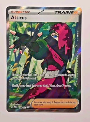 atticus pokemon card 077/091 - Atticus Pokemon Card main image 1