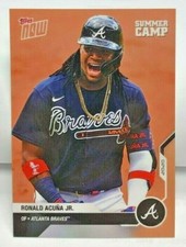 Ronald Acuna Jr 2020 Topps Now Summer Camp Edition Wave 1 #OD-459 BRAVES SP/3628